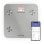 Báscula personal Rowenta Goodvibes LIFE BR9600 160kg Precisión 100g Pantalla LED Plata