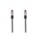Câble audio DCU Tecnologic 30751020 Toslink 1m fibre optique noir