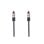 Câble audio DCU Tecnologic 30751020 Toslink 1m fibre optique noir