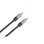 Cabo Fibra Óptica DCU Tecnologic 30751020 Toslink Macho-Macho 1m Preto