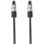 Câble audio DCU Tecnologic 30751020 Toslink 1m fibre optique noir