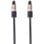 Cabo Fibra Óptica DCU Tecnologic 30751020 Toslink Macho-Macho 1m Preto