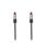 Câble audio DCU Tecnologic 30751020 Toslink 1m fibre optique noir