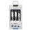 Cable de audio Vivanco 31009 2 x 3,5 mm hembra a 3,5 mm macho 0,2 m Blanco