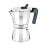 Cafetera Italienische BRA Deluxe 2 Aluminium 1 Tasse 70 mm 140 mm Silber