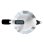 Cafetera Italienische BRA Deluxe 2 Aluminium 1 Tasse 70 mm 140 mm Silber