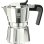 Cafetera italienne BRA de LUXE2 9 tasses en aluminium et baquelita noir