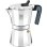 Cafeteira Italiana BRA Luxe2 Alumínio 12 Chávenas Design Ergonomico