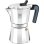 Cafeteira Italiana BRA Luxe2 Alumínio 12 Chávenas Design Ergonomico