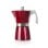 Cafetière italienne Ibili Evva 2 Tasses aluminium rouge fond induction poignée amovible