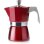 Cafetera express IBILI Evva Red 6 tazas 300ml aluminio fundido inducción BPA free