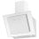 Campana extractora Infiniton CMPTRAL-W69 Recirculación/Conducción 60cm control táctil LED A/A/F 65dB blanca