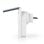 Enchufe Inteligente Nedis WIFIPO120FWT Wi-Fi IP44 Exterior Gris Blanco Enchufe Inteligente Nedis WIFIPO120FWT Wi-Fi IP44 Exterior Gris Blanco