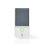 Enchufe Inteligente Nedis WIFIPO120FWT Wi-Fi Control por Voz y Estadísticas de consumo