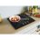 Placa de gas Candy Moderna CSG63B4PB 3 zonas Vidrio Templado 7,7KW 60cm Negra
