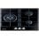 Piano Cottura Gas Infiniton GG-331 Nero 60 cm 3 Fuochi Vetro Piano Cottura Gas Infiniton GG-331 Nero 60 cm 3 Fuochi Vetro