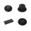 Filtro de carbón activado para campana extractora Teka 61801345 D9C Integra negro