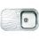 Fregadero Teka Stylo 1C 1E Acero Inoxidable 830x485x170mm Reversible Garantía de por Vida
