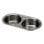 CATA R-2 AG lavabo avec 2 cuvettes en acier inoxydable 35,7 cm