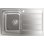 CATA Fregadero CDL-1 ED Acero Inoxidable Cuadrada Escurridor 340 x 400 mm