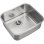 Fregadero Teka BE 45.40 Acero Inoxidable 1 Cubeta 450x400mm 20cm Profundidad Válvula 3½”