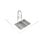 Évier Teka Be Linea RS15 2C 580 Acier Inoxydable 2 Cuves Capacité XXL Design Moderne