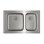 Évier Teka Classic 2C 80 Acier Inoxydable 2 Bacs Insonorisé 860x500x190 mm