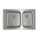 Évier Teka Classic 2C 80 Acier Inoxydable 2 Bacs Insonorisé 860x500x190 mm