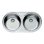 Évier Teka DR 80 2C Acier Inoxydable 2 Bassins Encastrable Ovalisé 80 cm