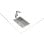Fregadero Teka Flex Linea RS15 27.40 Acier Inoxydable 75 ans de garantie 440 x 310 mm