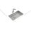 Fregadero Teka FlexLinea RS15 71.40 Acero Inoxidable 1 Seno 750x440mm Triple Instalación