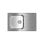 Teka Universe 50 T-XP 1C 1E Max Évier Cuisine Encastré Acier Inoxydable avec Écope