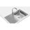 Fregadero Teka Universe 50 T-XP 1C 1E Inox 1 Cubeta Reversible Fregadero Teka Universe 50 T-XP 1C 1E Inox 1 Cubeta Reversible