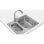 Fregadero Teka Universe 60 T-XP 1½B Acero Inoxidable 65x50 cm Sobre-Encimera Reversible