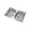 Fregadero Teka Universe 80 T-XP 2C Acero Inoxidable 2 Cubetas Encastrado 790x500 mm