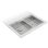 Fregadero Teka Zenit RS15 2C 86 Acero Inoxidable Doble Cubeta SilentSmart