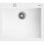 Fregadero Teka Forsquare 50.40 TG Tegranite+ Blanc 1 Cuve 570x500 mm Automatique
