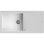 Fregadero Teka Stone 60 L-TG 1C 1E Blanco Tegranite+ Cubeta Grande y Escurridor