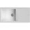 Fregadero Teka Stone 60 L-TG 1C 1E Blanco Tegranite+ Cubeta Grande y Escurridor