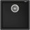 Fregadero Teka Square 40.40 TG Tegranite+ Negro 1 Cubeta Bajo Encimera 400x400mm