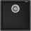 Fregadero Teka Square 40.40 TG Tegranite+ Negro 1 Cubeta Bajo Encimera 400x400mm