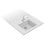 Fregadero Teka Square 50.40 TG Blanco Tegranite+ 1 Cubeta Bajo Encimera 500x400mm