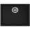 Fregadero Teka Square 50.40 Tegranite+ 1 cuve Rectangulaire Noir Mueble 60 cm