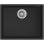 Fregadero Teka Square 50.40 Tegranite+ 1 cuve Rectangulaire Noir Mueble 60 cm