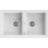 Fregadero Teka Tegranite+ Stone 90 B-TG 2C Blanco 2 Cubetas Superficie Resistente