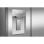 Frigorífico Hisense Americano 178.5cm 483L Clase D Inox No Frost WiFi Ice Maker My Fresh Choice