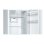 Frigorífico Bosch Combi No Frost 176cm 282L E Blanco MultiAirFlow LED