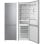 Frigorífico Edesa Combi No Frost 188cm 310L E Inox Puerta Reversible Cajón Fresh Box