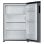 Frigorífico Candy Independiente 85cm 129L E Acciaio Inox LED Congelatore 4 Stelle