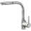 Grifo Teka Ark 938I Acero Inoxidable Caño Alto Extraíble Monomando 3/8"